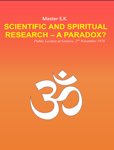 Scientific and Spiritual Research